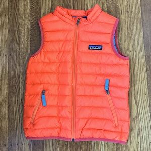 Orange Patagonia vest
